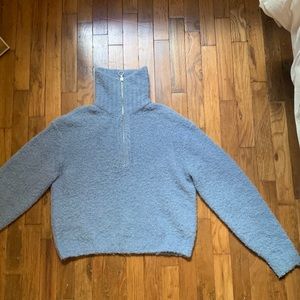 Aritzia Wilfred Free Zip Turtleneck